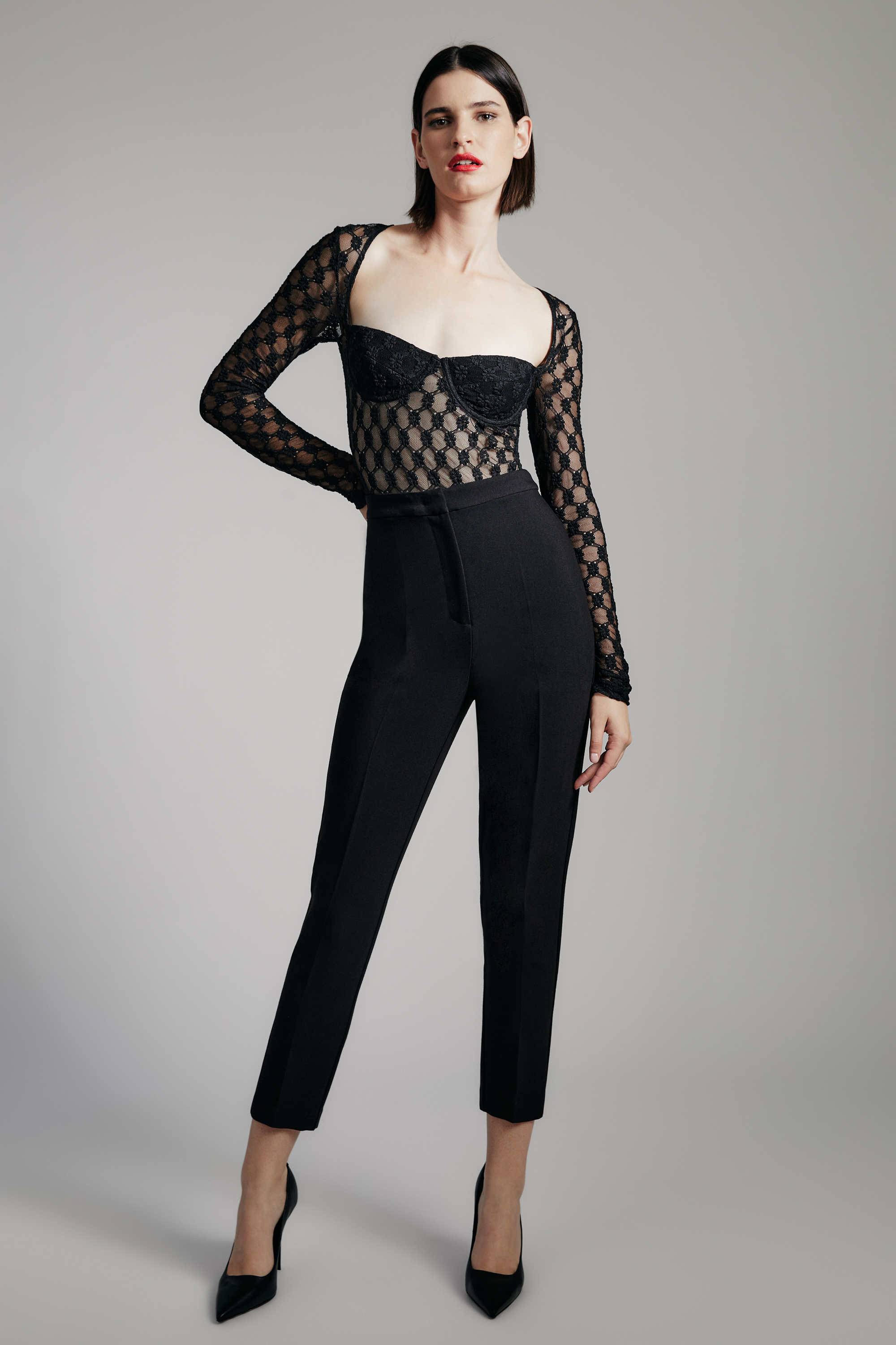 Bardot Tailored Pant In Black